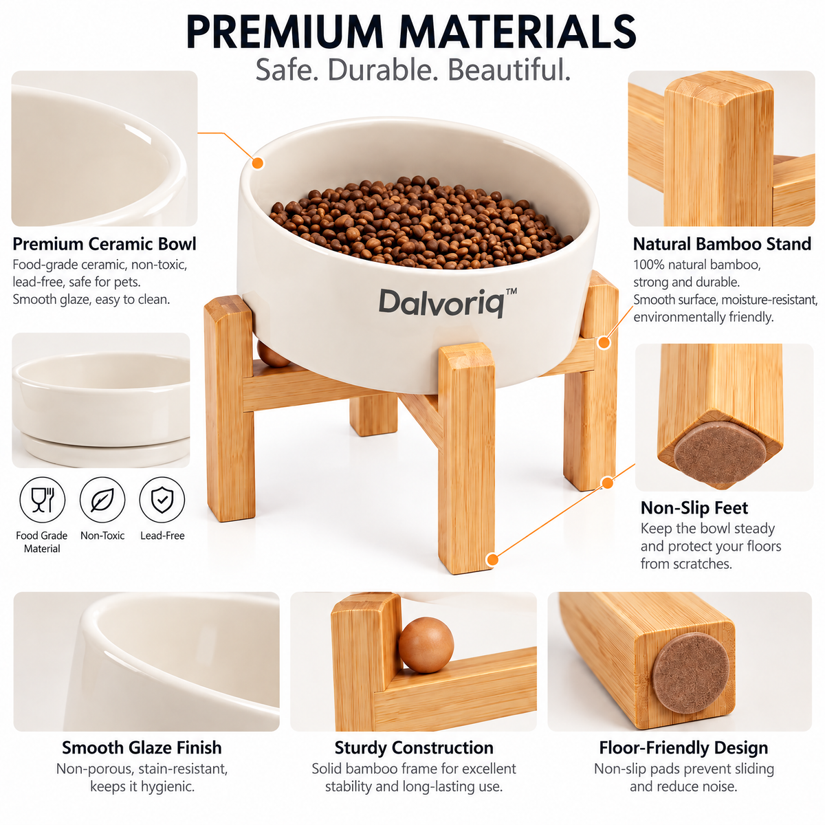 Dalvoriq™ Sculptural Ceramic Decorative Accent – Organic Modern Home Statement Piece