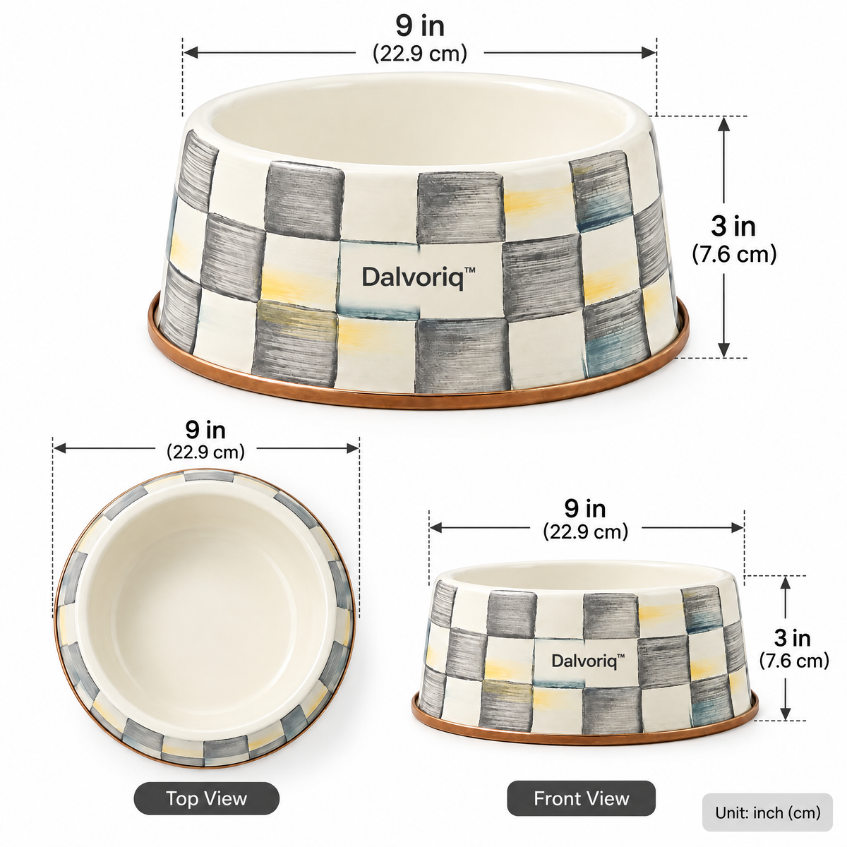 Dalvoriq™ Organic Sculptural Ceramic Bowl – Modern Decorative Centerpiece for Elegant Homes