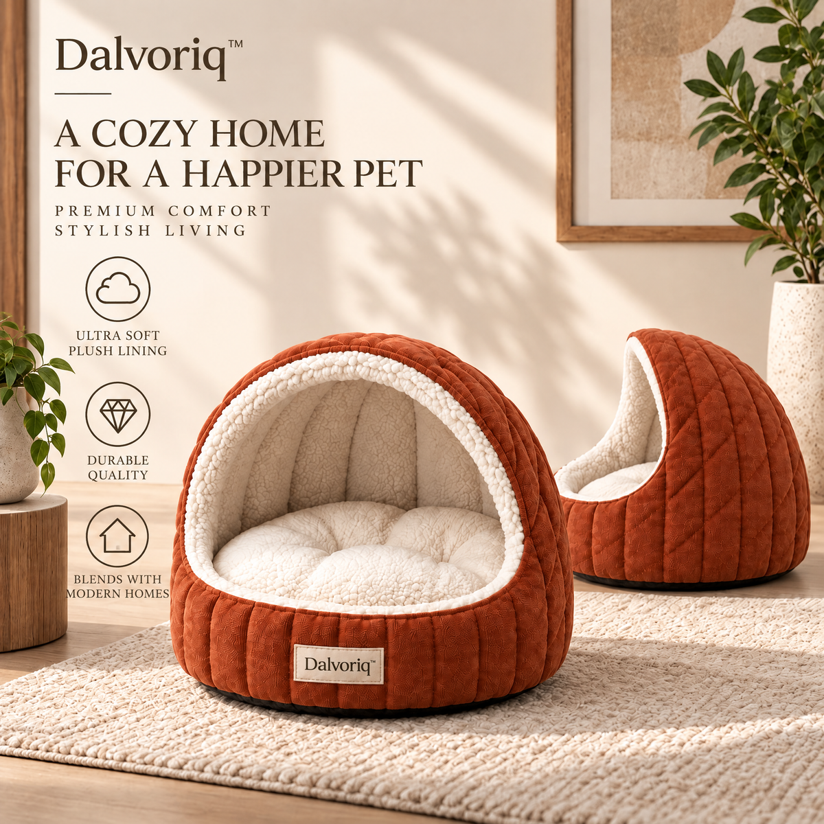 Dalvoriq™ Organic Sculptural Bowl – Modern Decorative Accent for Contemporary Homes
