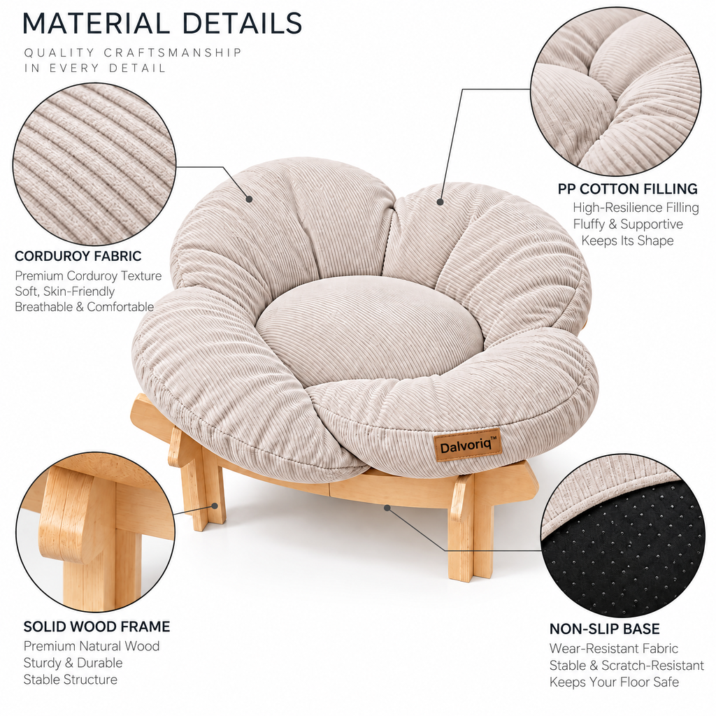 Dalvoriq™ Organic Sculptural Ceramic Accent – Modern Decorative Home Statement Piece