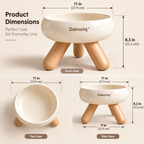 Dalvoriq™ Sculptural Ceramic Decorative Vessel – Organic Modern Home Accent