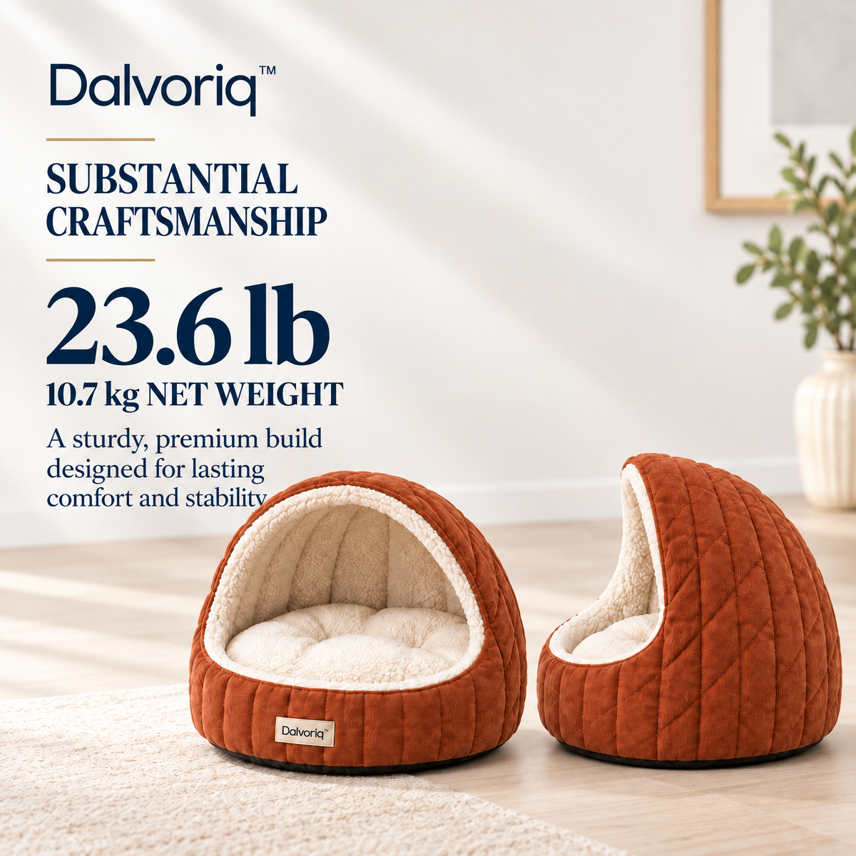Dalvoriq™ Organic Sculptural Bowl – Modern Decorative Accent for Contemporary Homes