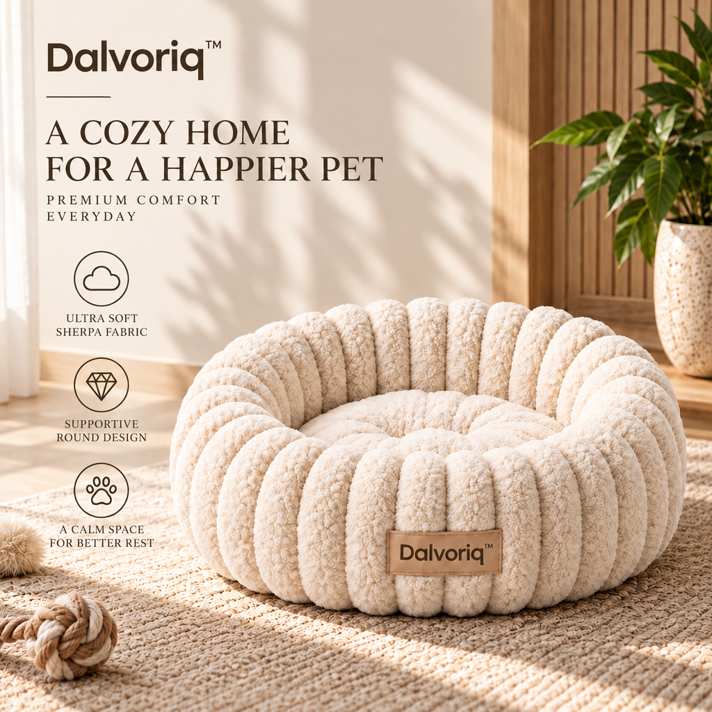 Dalvoriq™ Sculptural Ceramic Decorative Bowl – Organic Modern Home Accent
