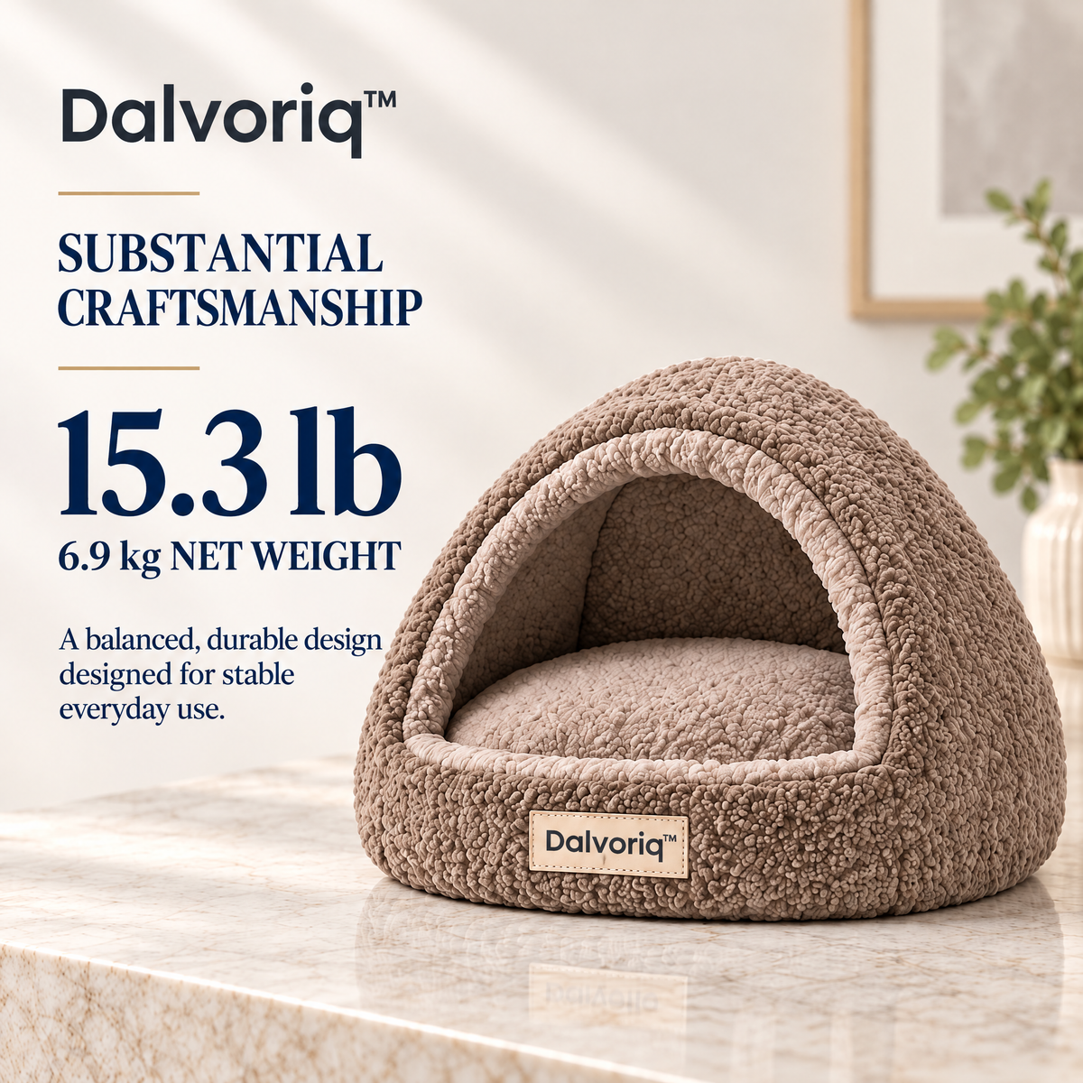 Dalvoriq™ Sculptural Decorative Accent Piece – Modern Artistic Home Decor for Elegant Living Spaces