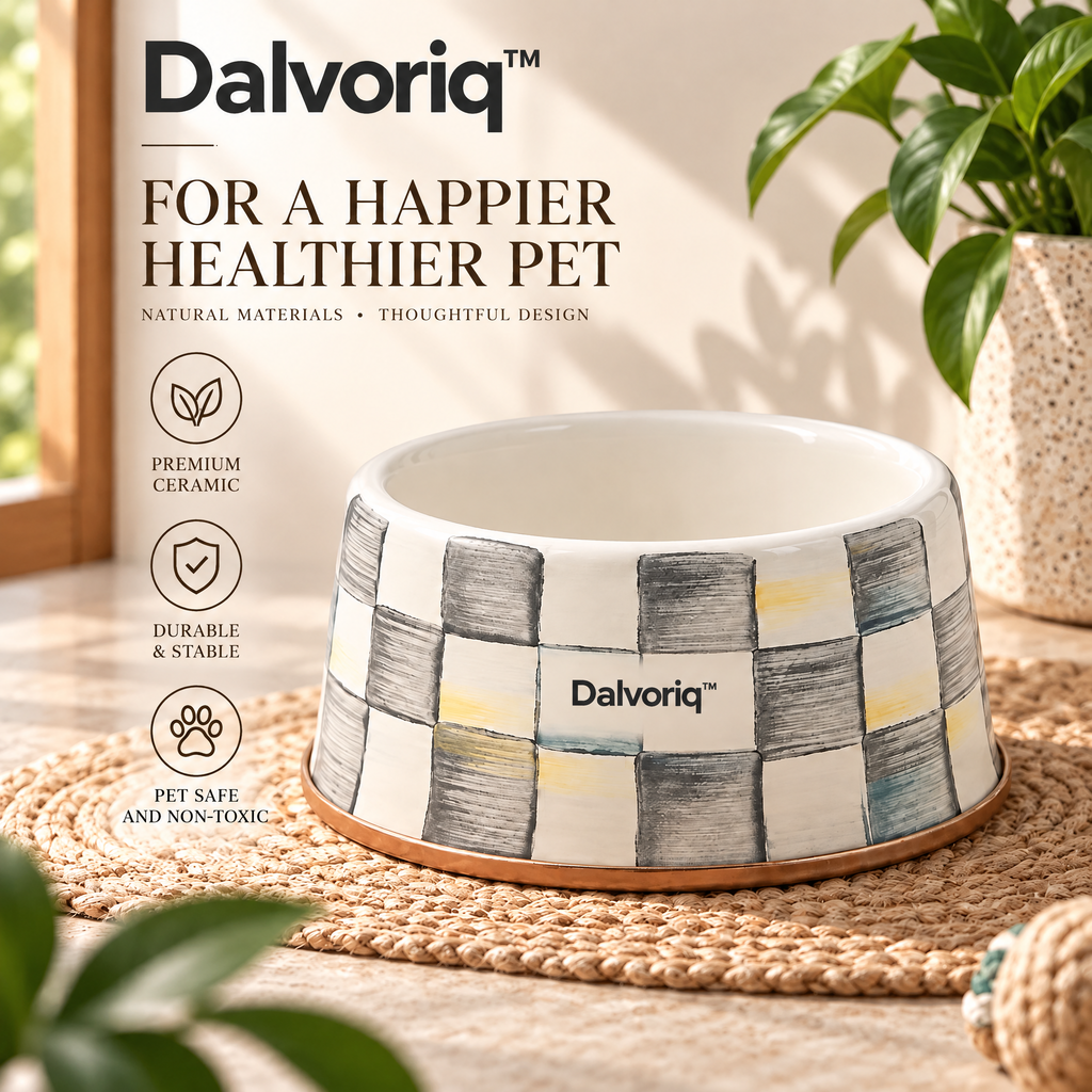 Dalvoriq™ Sculptural Ceramic Decorative Vessel – Organic Modern Home Accent