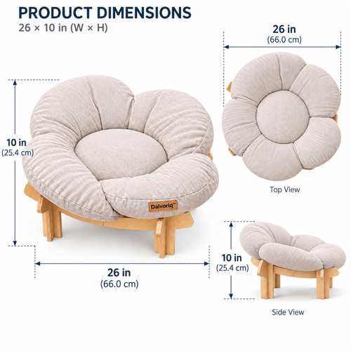 Dalvoriq™ Organic Sculptural Ceramic Accent – Modern Decorative Home Statement Piece