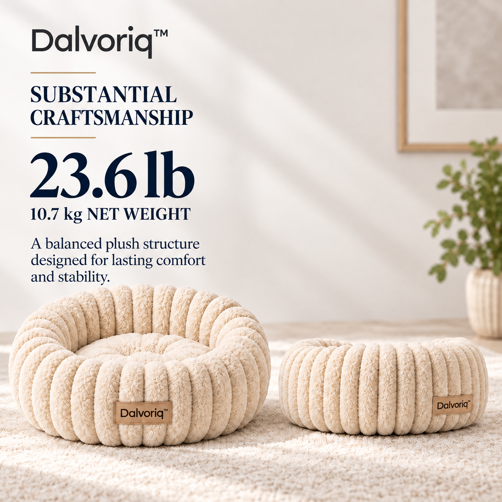Dalvoriq™ Sculptural Ceramic Decorative Bowl – Organic Modern Home Accent