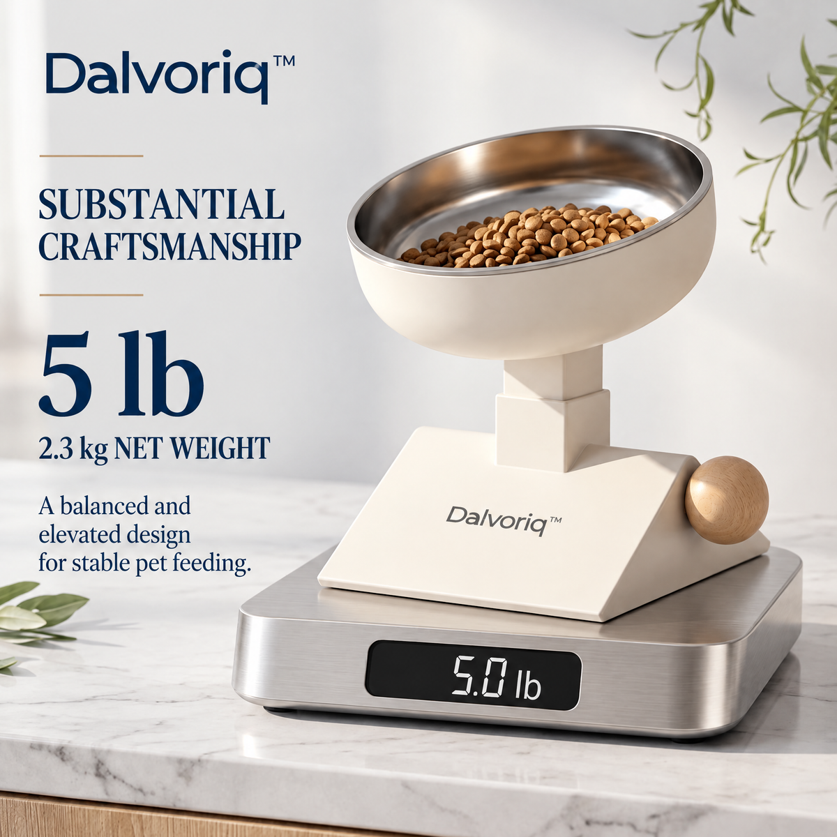 Dalvoriq™ Organic Sculptural Ceramic Centerpiece – Modern Decorative Home Accent
